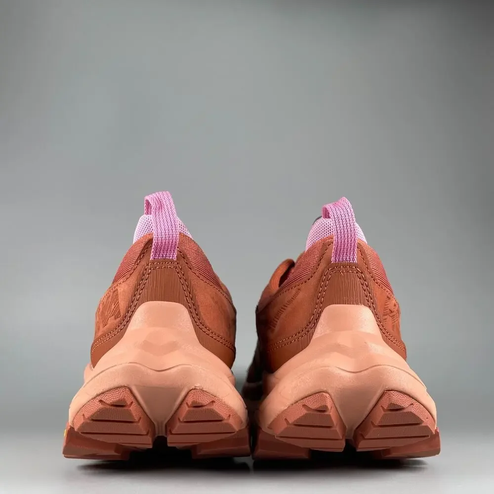 Hoka One One Women's Rust Pink Athletic Shoes - Picture 3 of 9